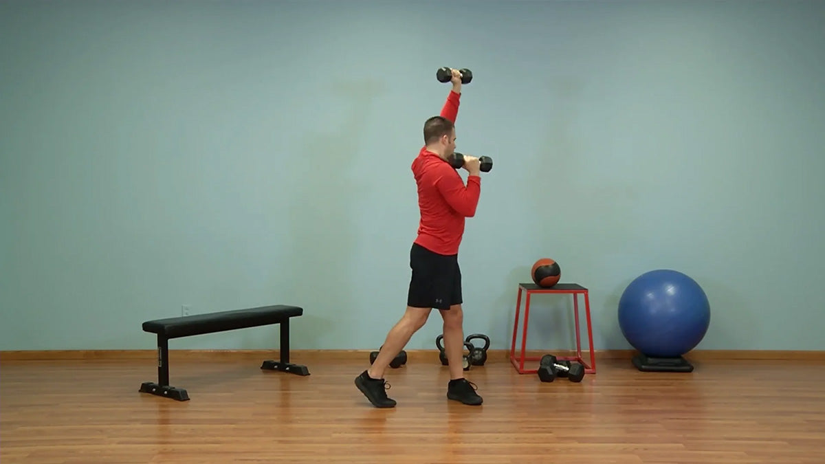 Dumbbell exercises for mobility Human
