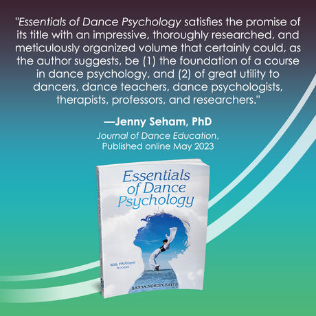 Review of Essentials of Dance Psychology by Dr. Jenny Seham