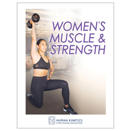 Women's Muscle & Strength Online CE Exam With Print Book