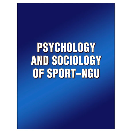 Psychology and Sociology of Sport--NGU