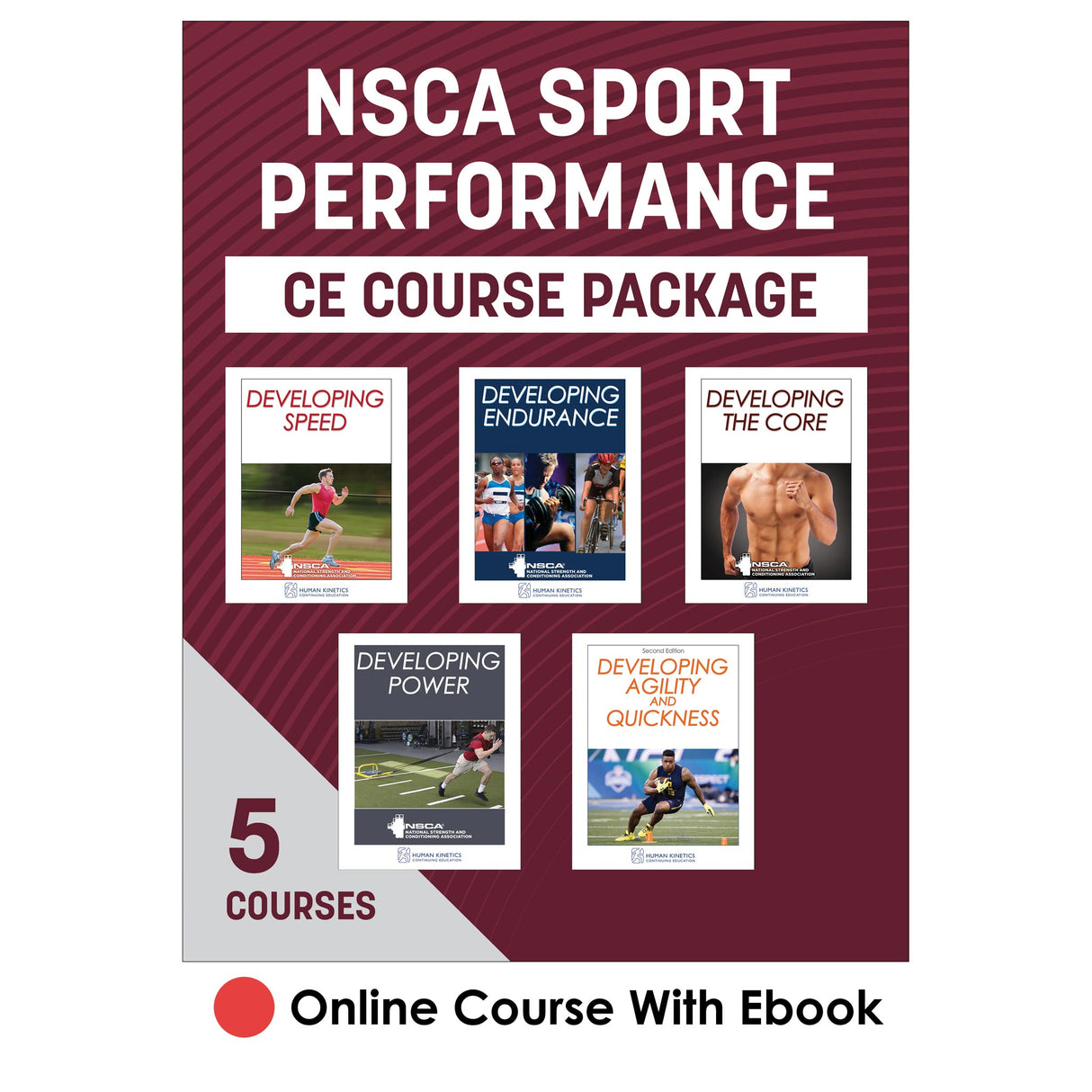 NSCA Sport Performance 2023 Edition Online CE Course Package With Ebooks