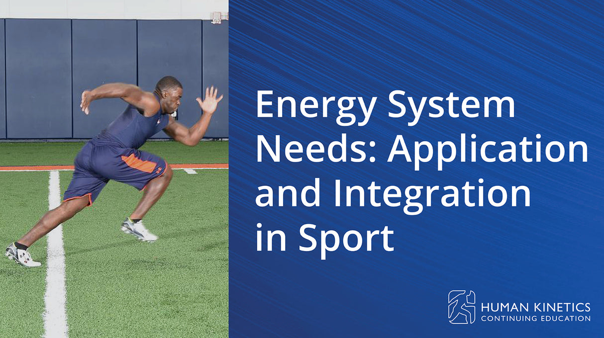 Energy System Needs: Application and Integration in Sport Online CE Course