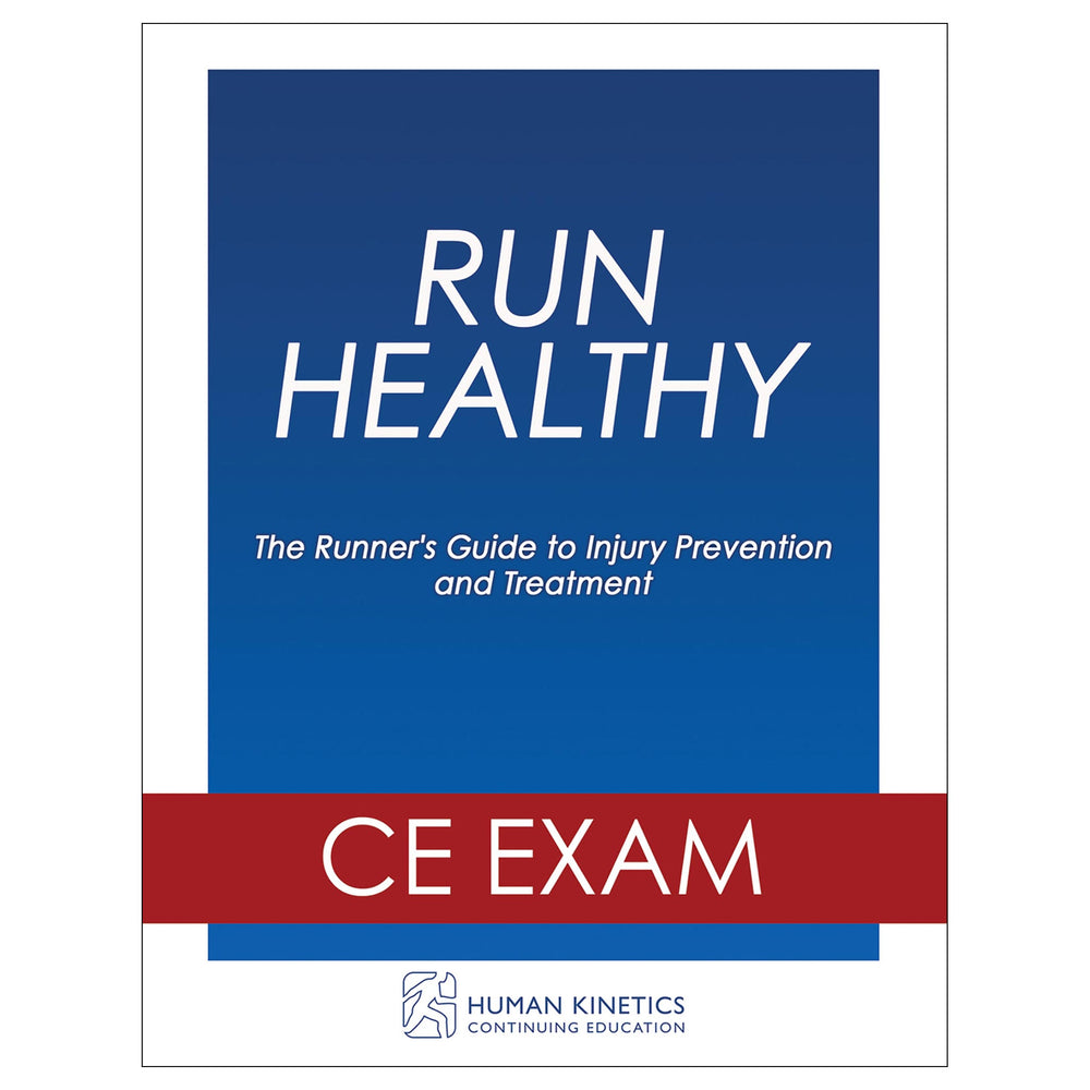 Run Healthy Online CE Exam Without Book