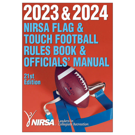 2023 & 2024 NIRSA Flag & Touch Football Rules Book & Officials' Manual 21st Edition epub