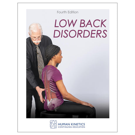Low Back Disorders 4th Edition Online CE Course With Print Book