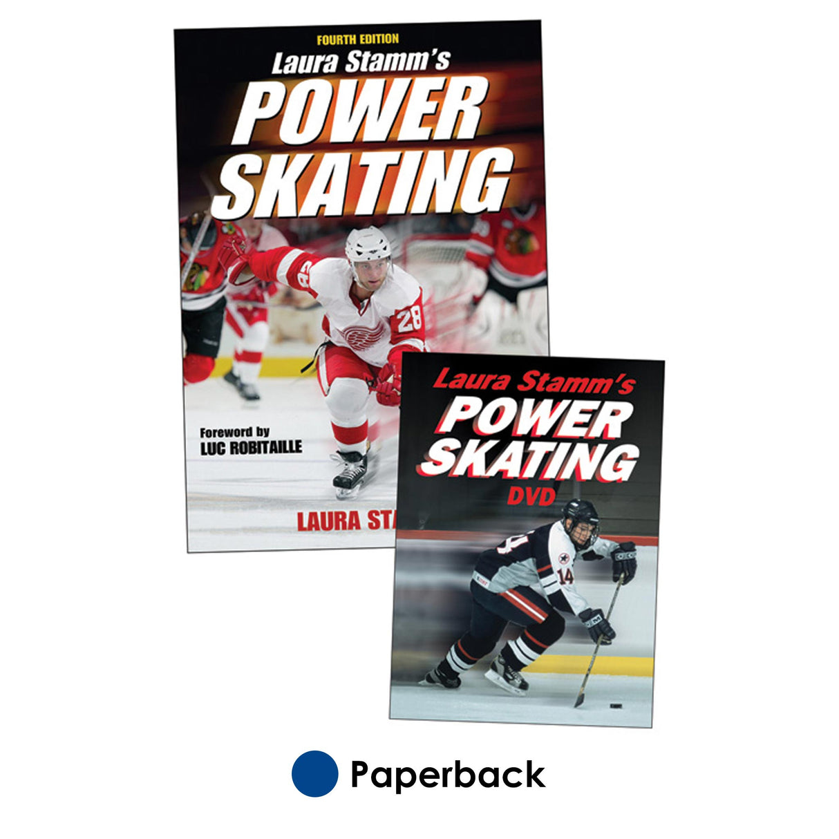 Laura Stamm's Power Skating Book-4th Edition/DVD Package