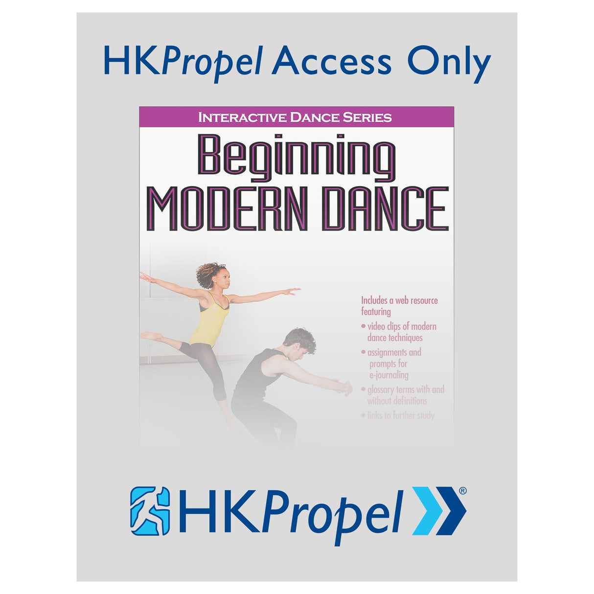 Beginning Modern Dance HKPropel Access-Ebook not included