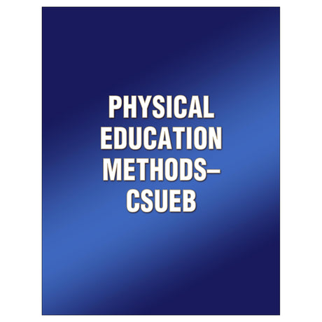 Physical Education Methods-CSUEB