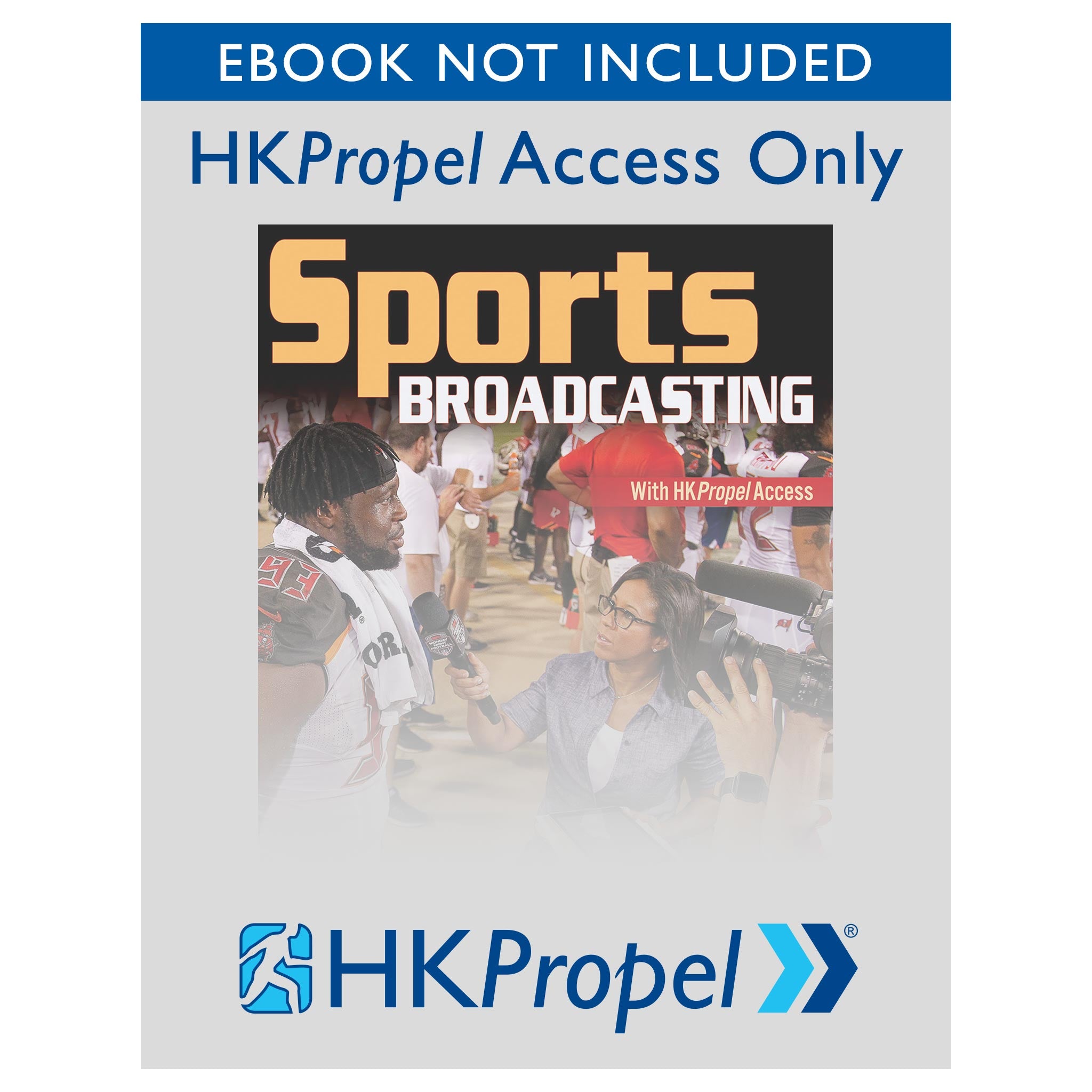 Sports Broadcasting HKPropel Access-Ebook not included – Human