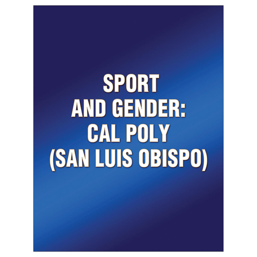 Sport and Gender: Cal Poly (San Luis Obispo)