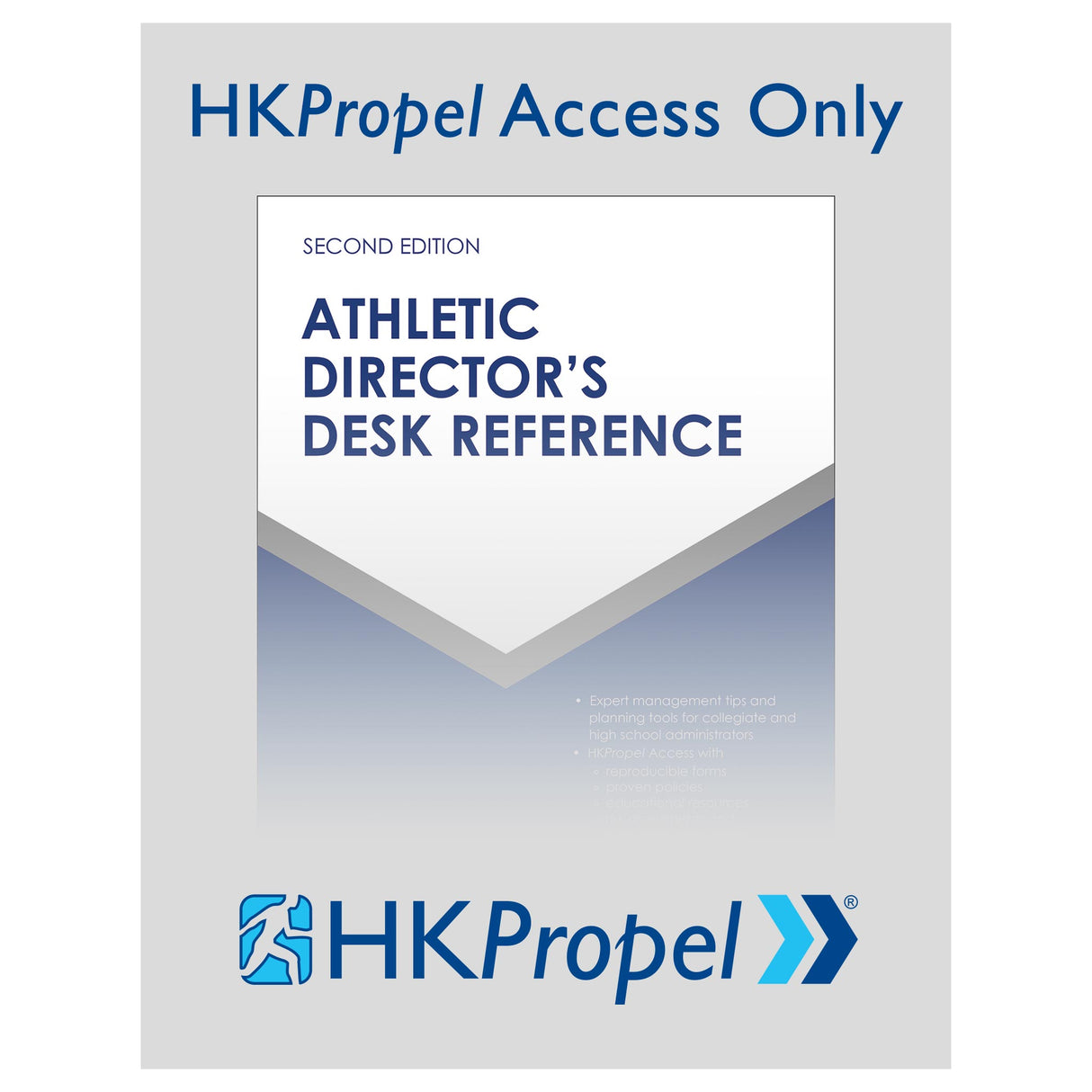 Athletic Director's Desk Reference 2nd Edition HKPropel Access-Ebook not included