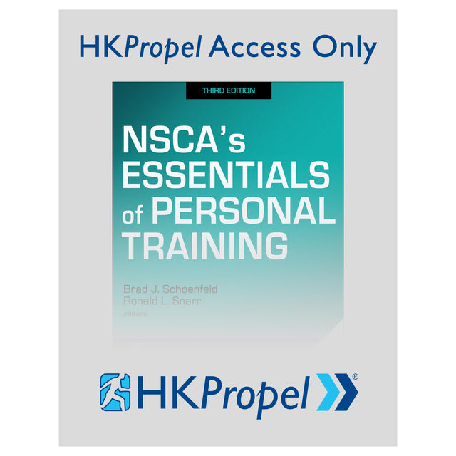 NSCA's Essentials of Personal Training 3rd Edition HKPropel Access