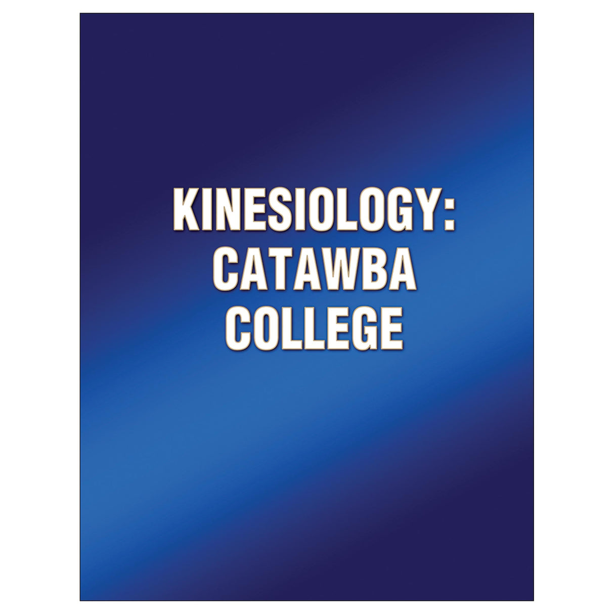 Kinesiology: Catawba College