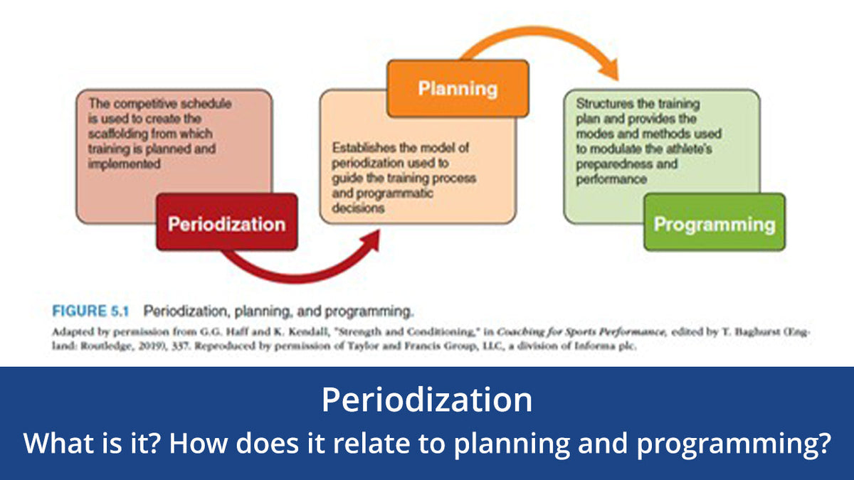 Periodized Program Periodization: What It Is and How It Relates to Planning and Programmi ...