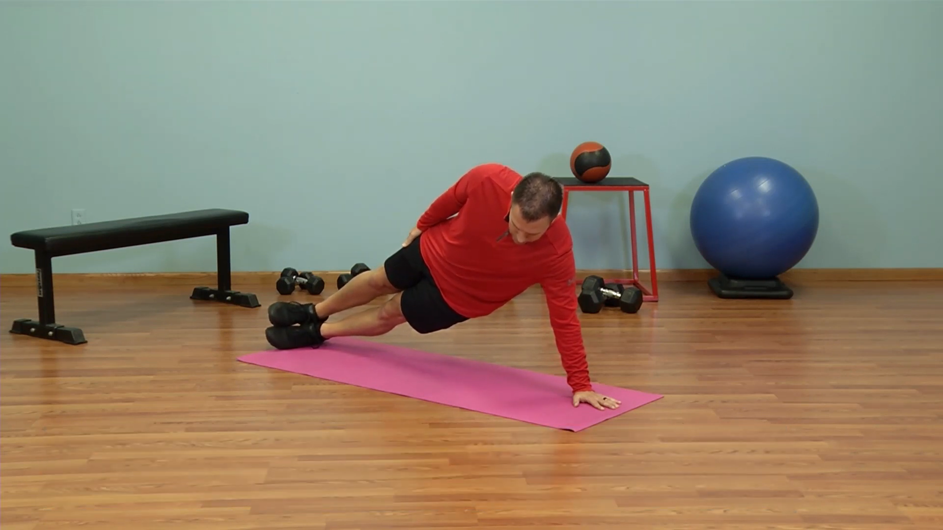 Bodyweight exercises for core strength