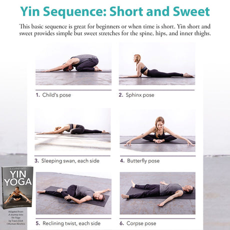 Yin yoga sequence: Short and sweet