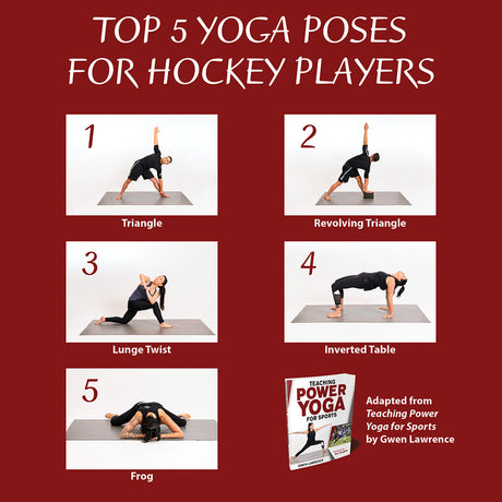 Top 5 Yoga Poses for Hockey Players