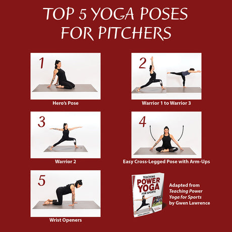 Top 5 yoga poses for pitchers
