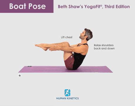 Boat Pose for Core Strength and Balance