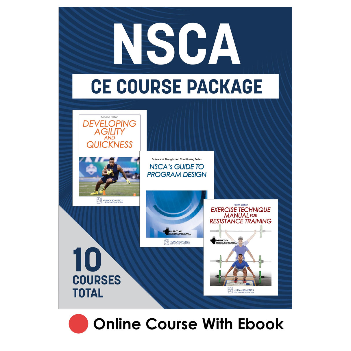 NSCA 2023 Edition Online CE Course Package With Ebooks