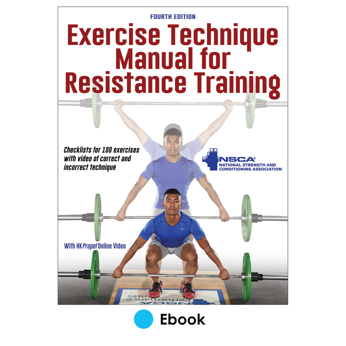 Exercise Technique Manual for Resistance Training 4th Edition Ebook With HKPropel Online Video
