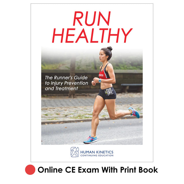 Run Healthy Online CE Exam With Print Book