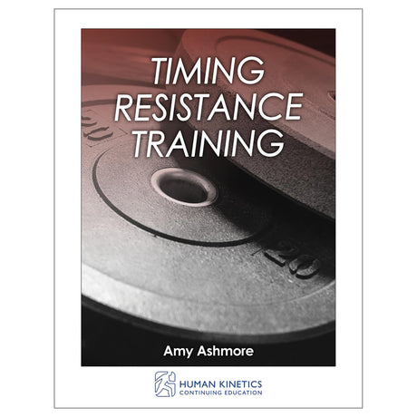 Timing Resistance Training Online CE Exam With Ebook