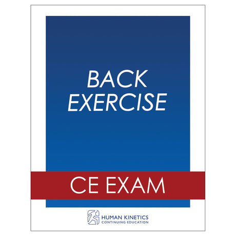 Back Exercise Online CE Exam Without Book