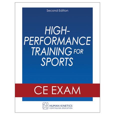 High-Performance Training for Sports 2nd Edition Online CE Exam Without Book