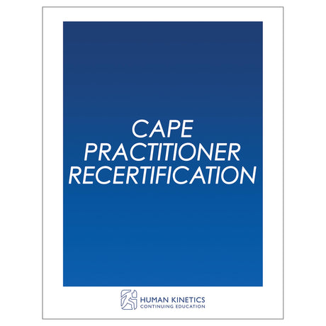 CAPE Practitioner Recertification