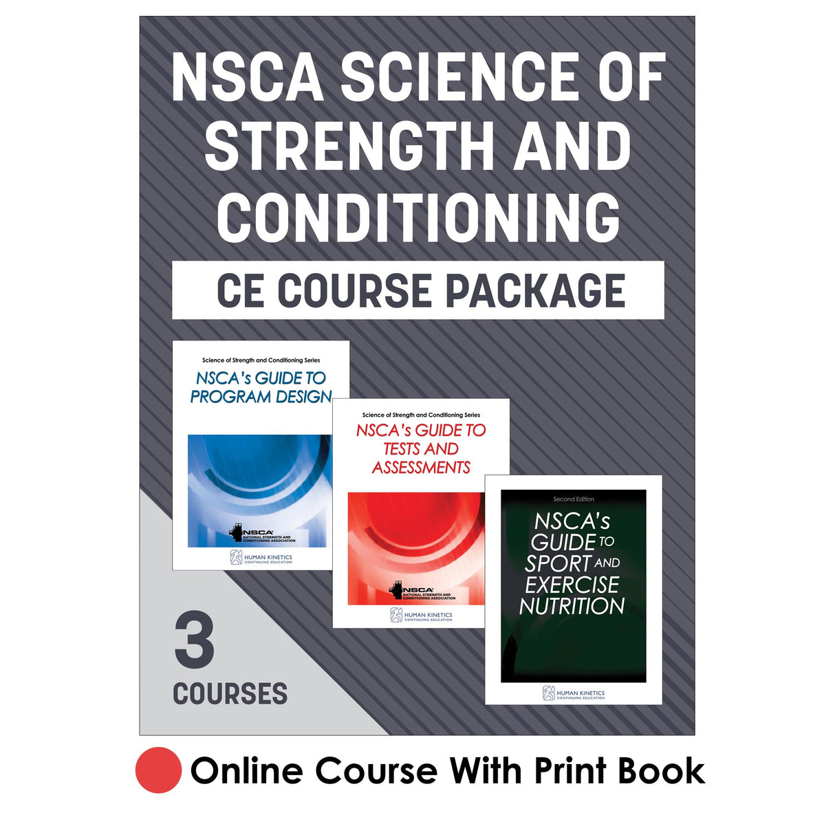NSCA Science of Strength and Conditioning 2023 Edition Online CE Course Package With Print Books