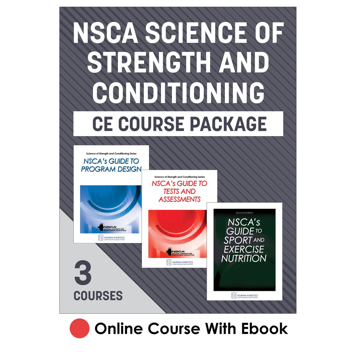 NSCA Science of Strength and Conditioning 2023 Edition Online CE Course Package With Ebooks