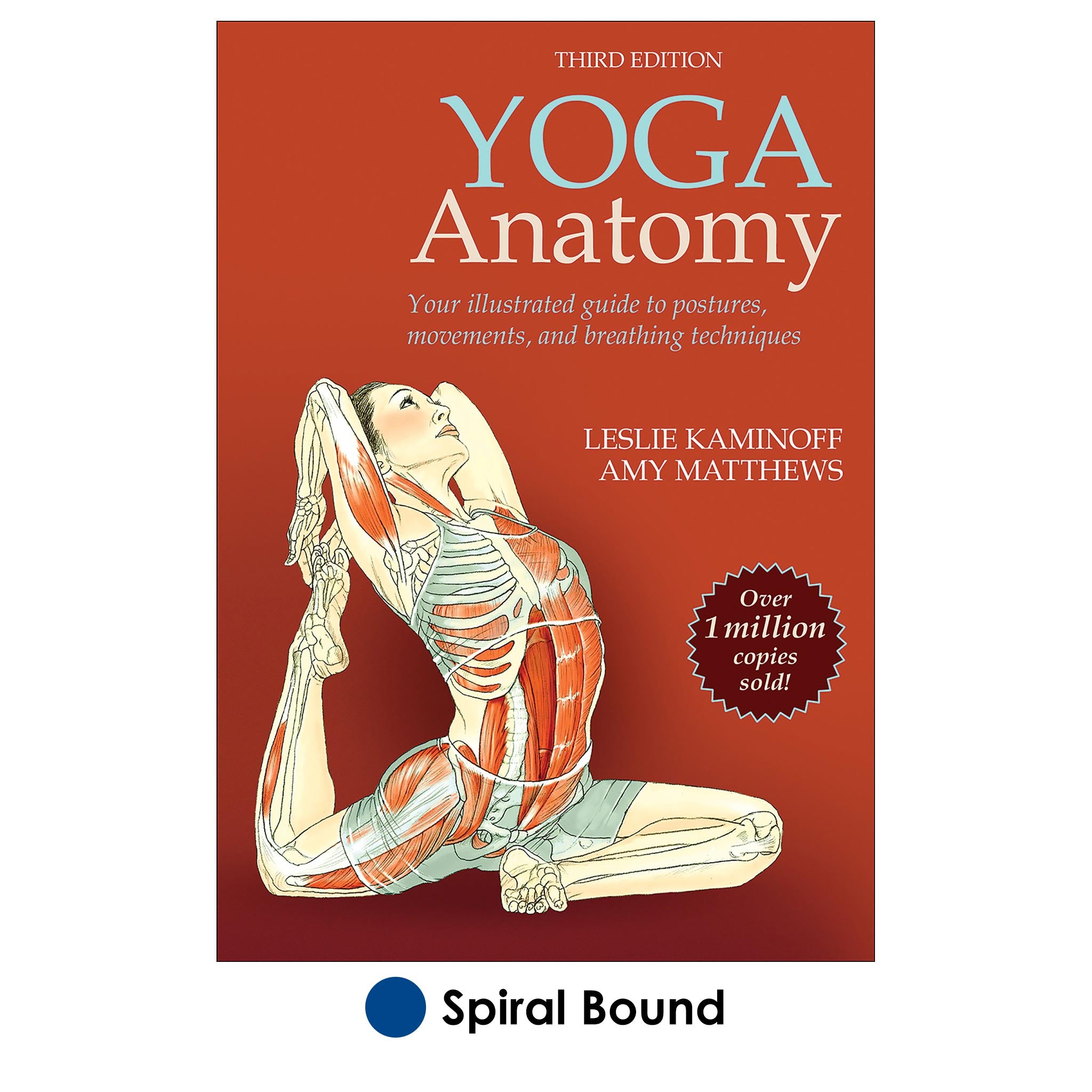 Yoga Anatomy 3rd Edition-Spiral – Human Kinetics